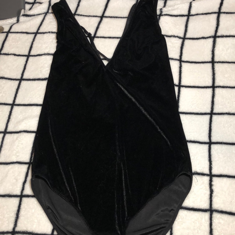 Black bodysuit | open Back
